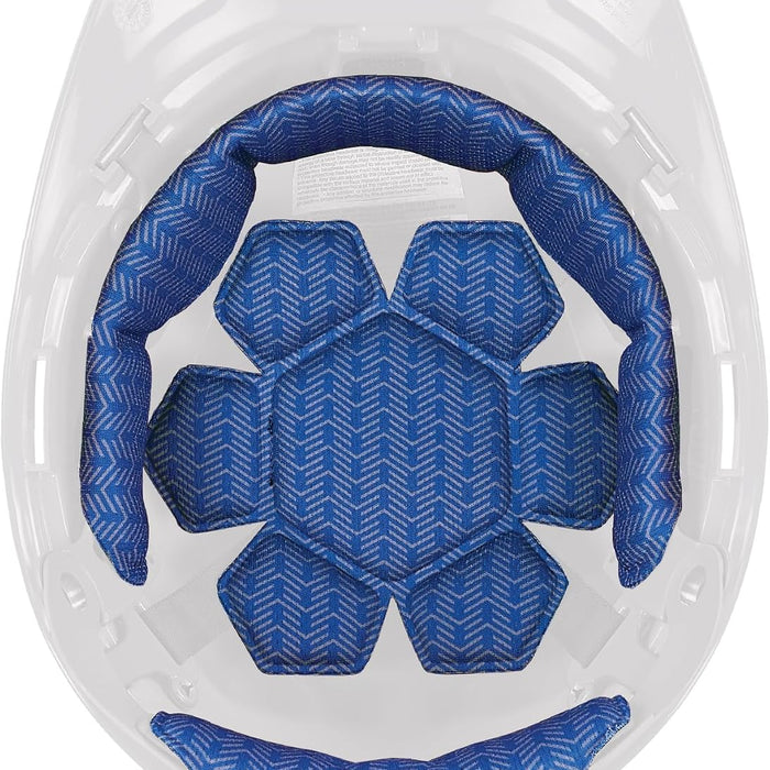 Ergodyne Chill-Its 6614 Hard Hat Sweatband — Brow, Top & Ratchet Pad Comfort Kit product photo