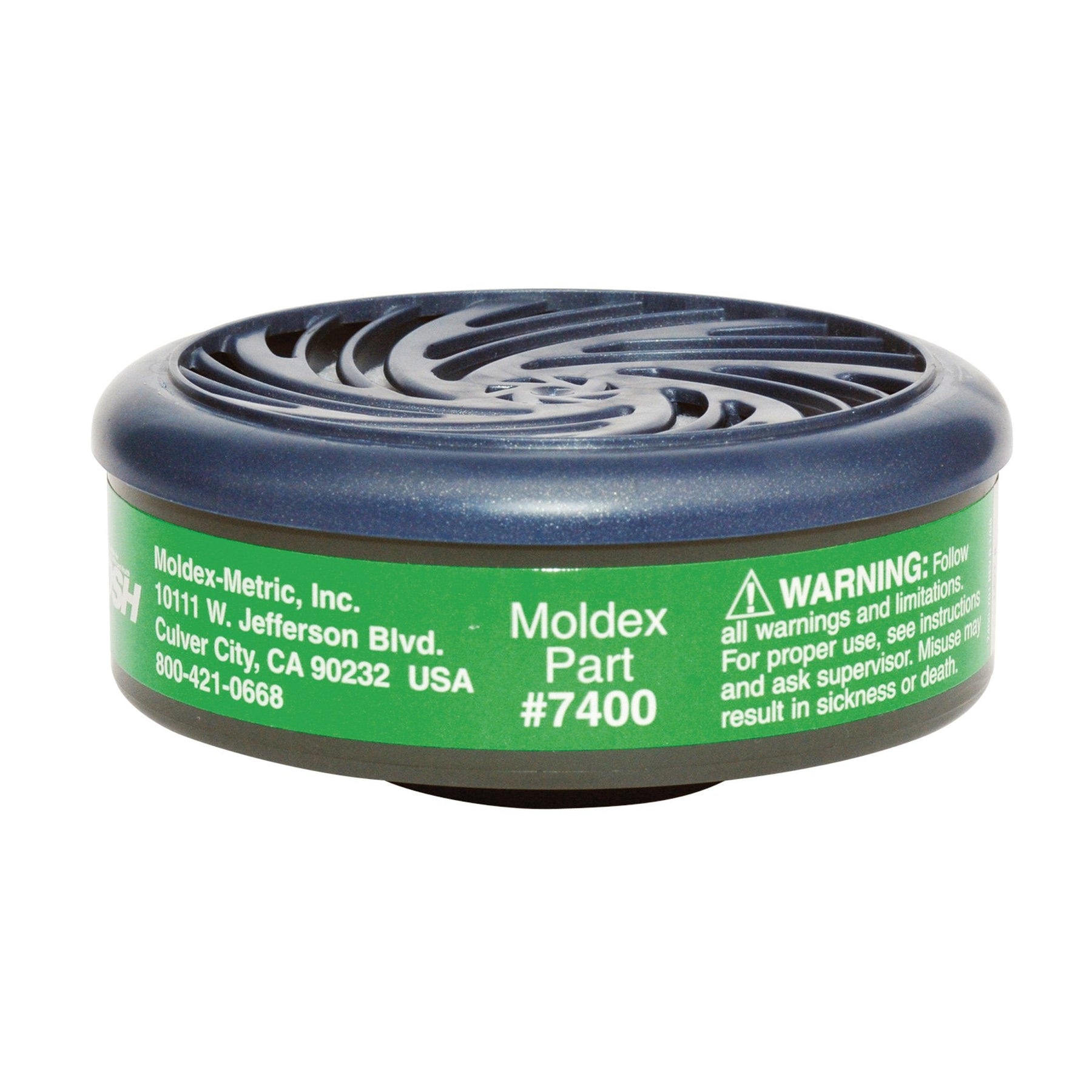 Moldex 7400 Respirator Cartridge — Ammonia And Methylamine (Traditional, Moldex 7000/9000) product photo