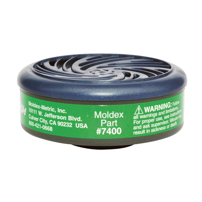 Moldex 7400 Respirator Cartridge — Ammonia And Methylamine (Traditional, Moldex 7000/9000) product photo