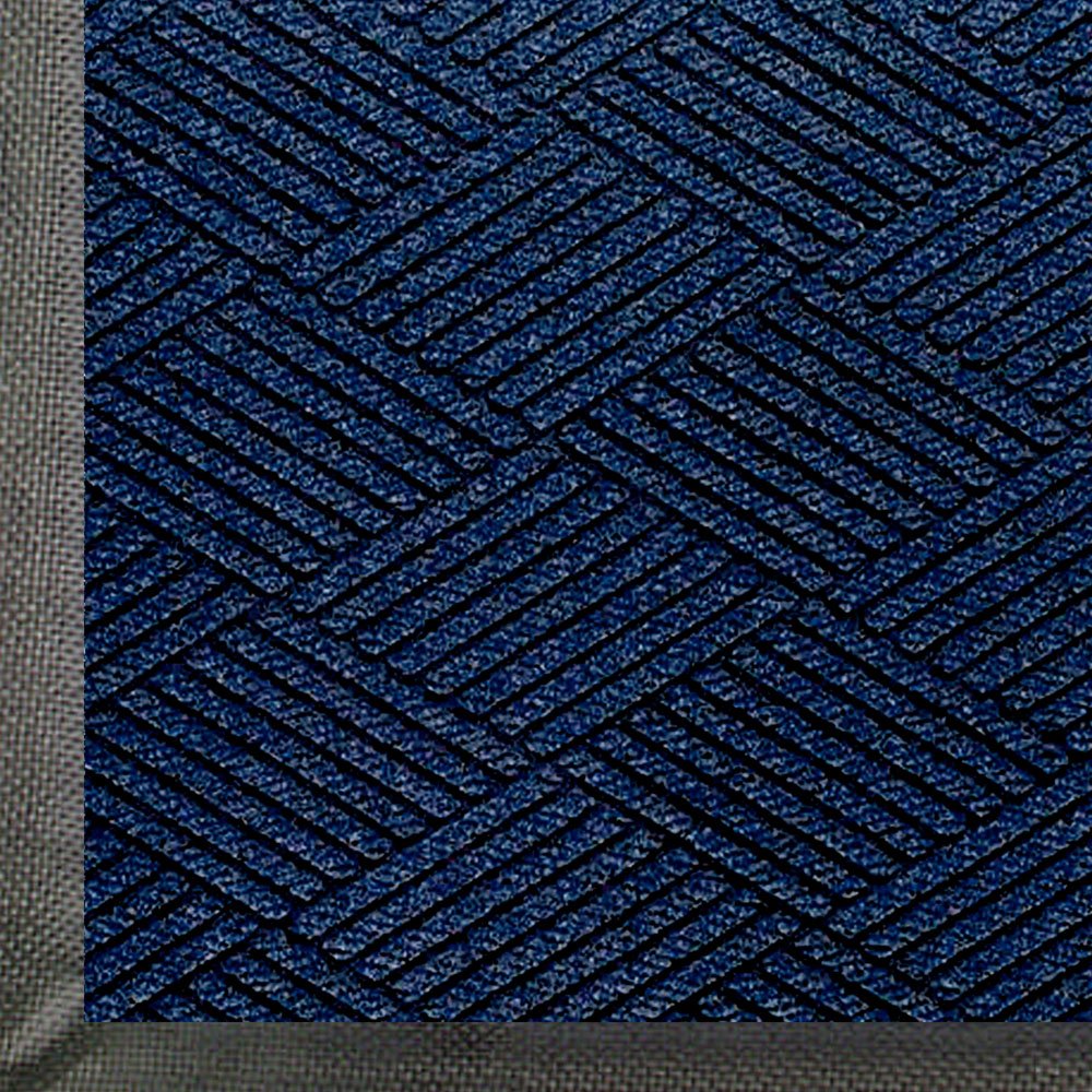 WaterHog Eco Premier 3x5 Entrance Mat — Diamond Pattern, Rubber Border, Recycled product photo