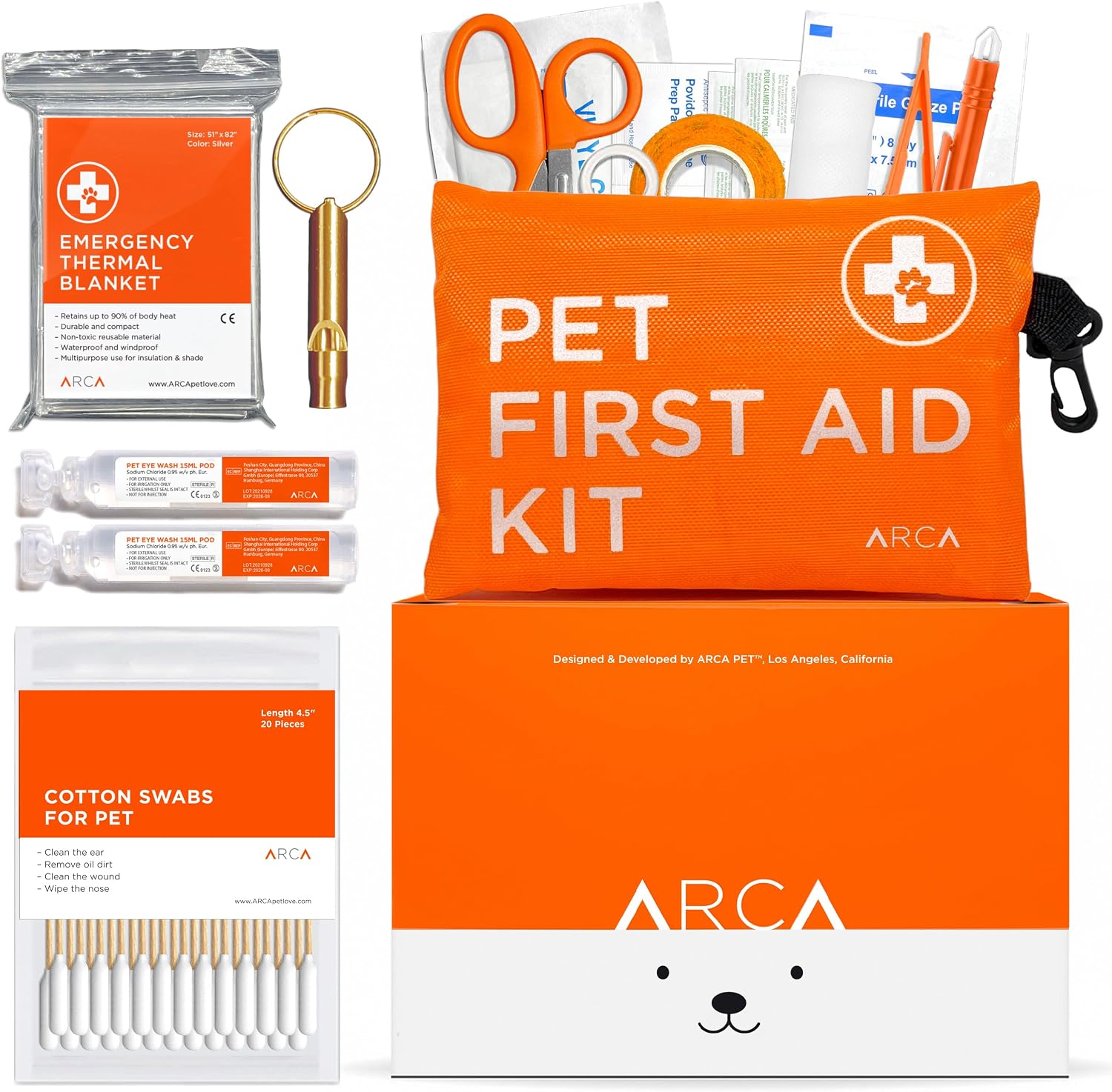 ARCA PET Dog First Aid Kit, Water Resistant product photo