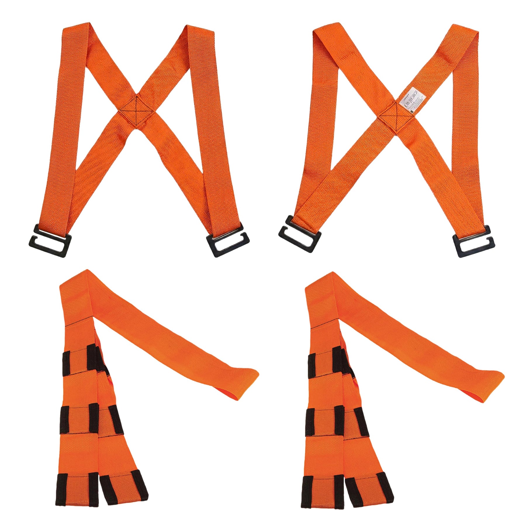 Forearm Forklift Shoulder Harness Lifting System — 2-Person Moving Straps, Up to 800 lb product photo