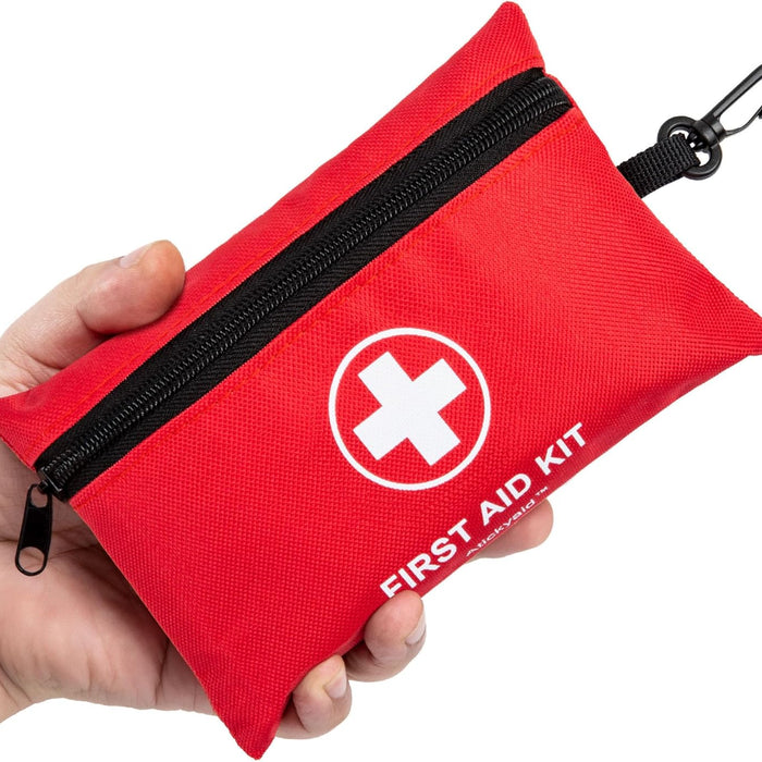 Atickyaid Mini First Aid Kit, 140 Piece Small First Aid Medical Kit product photo
