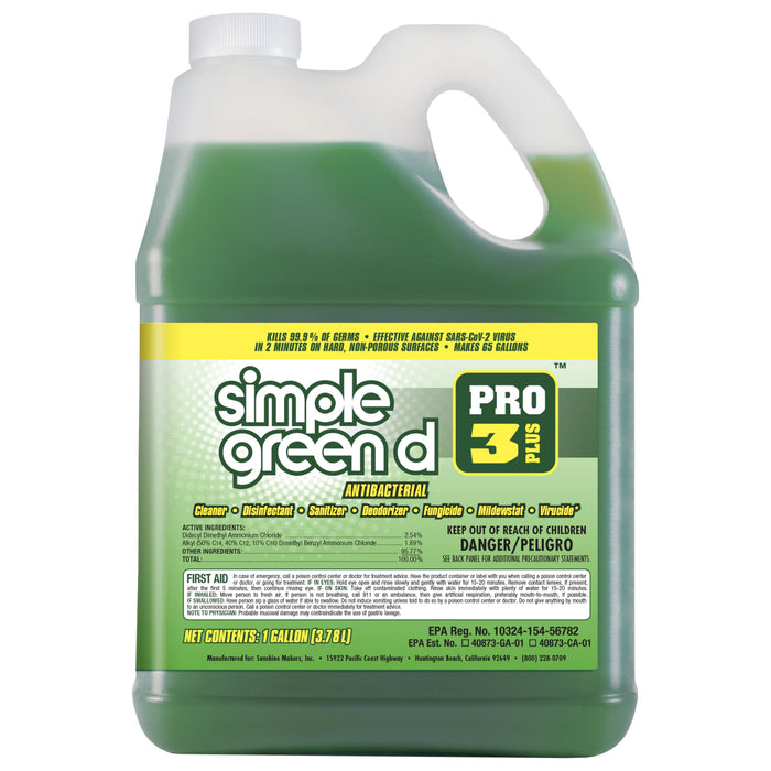 Simple Green d Pro 3 Plus Disinfectant Concentrate — Gallon product photo