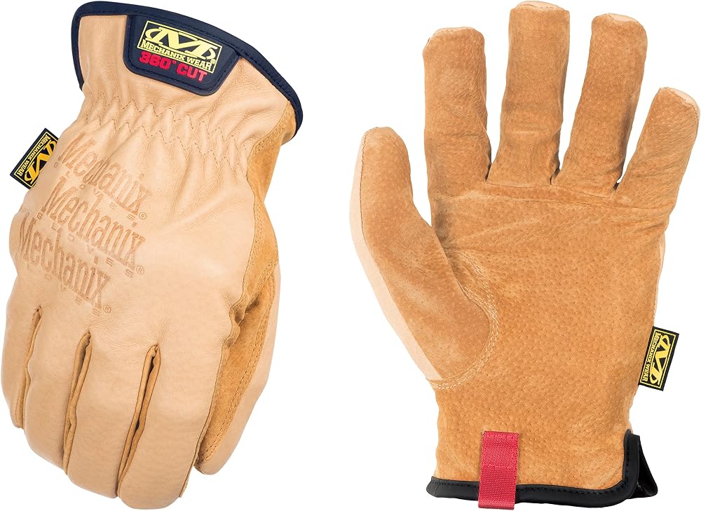 Mechanix Wear Durahide F9-360 ANSI A9 cut-resistant leather gloves
