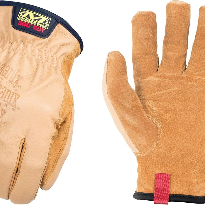 Mechanix Wear Durahide F9-360 ANSI A9 cut-resistant leather gloves
