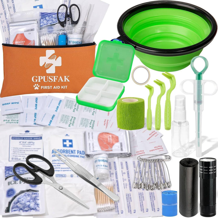 GPUSFAK Pet First Aid Kit for Dogs & Cats product photo
