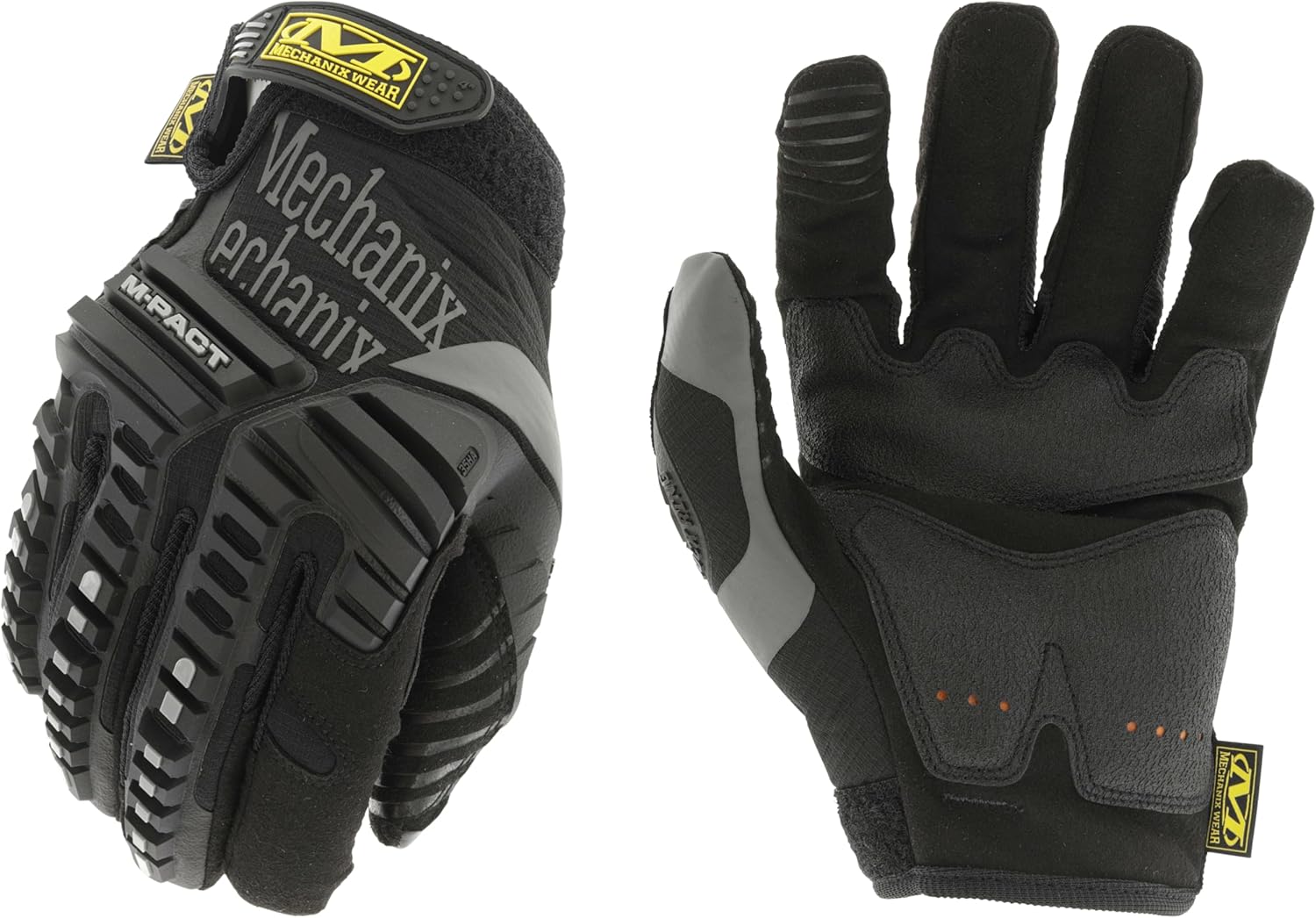 Mechanix Wear M-Pact Impact Work Gloves — TPR Knuckle Guards product photo