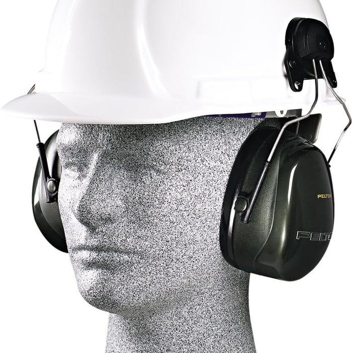 3M PELTOR Optime 101 H7P3E Earmuffs NRR 27 Cap-Mount product photo