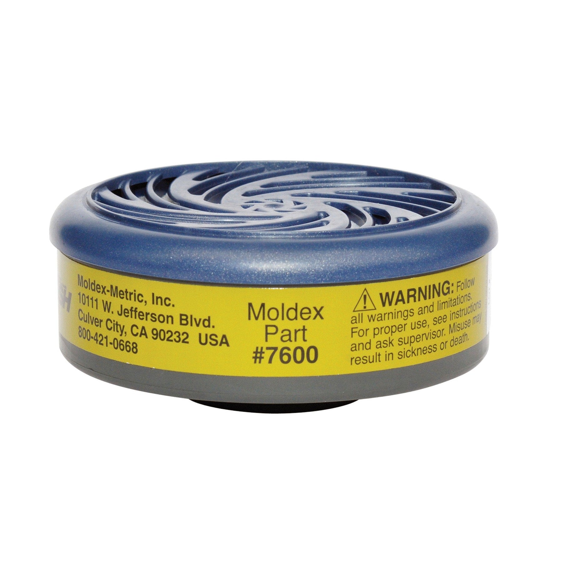 Moldex 7600 Respirator Cartridge — Multi-Gas (Traditional, Moldex 7000/9000) product photo