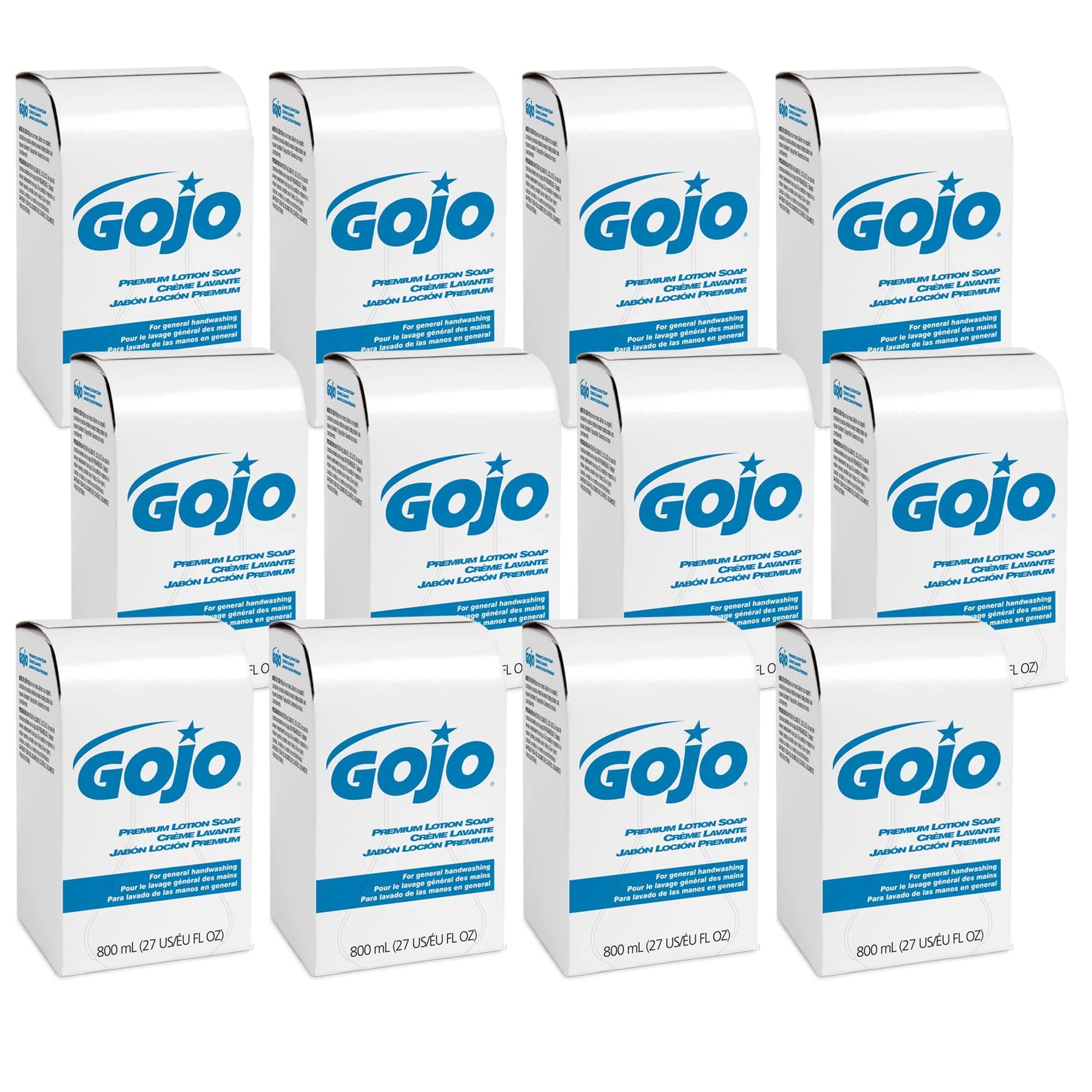 GOJO Premium Lotion Soap — 800 mL Refills, 12-Case product photo
