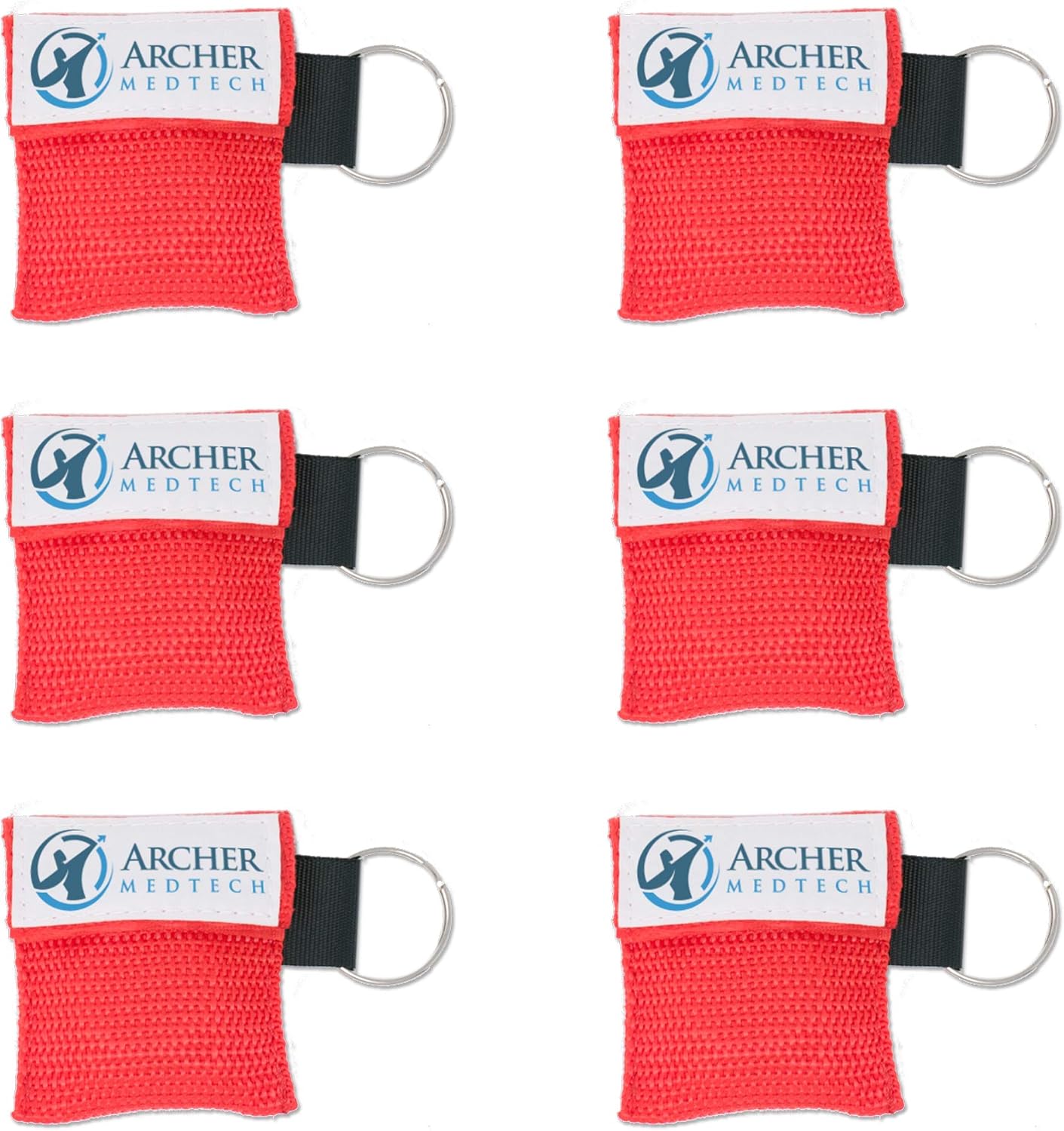 Archer MedTech CPR Mask for Pocket or Key Chain, One-Way Valve product photo