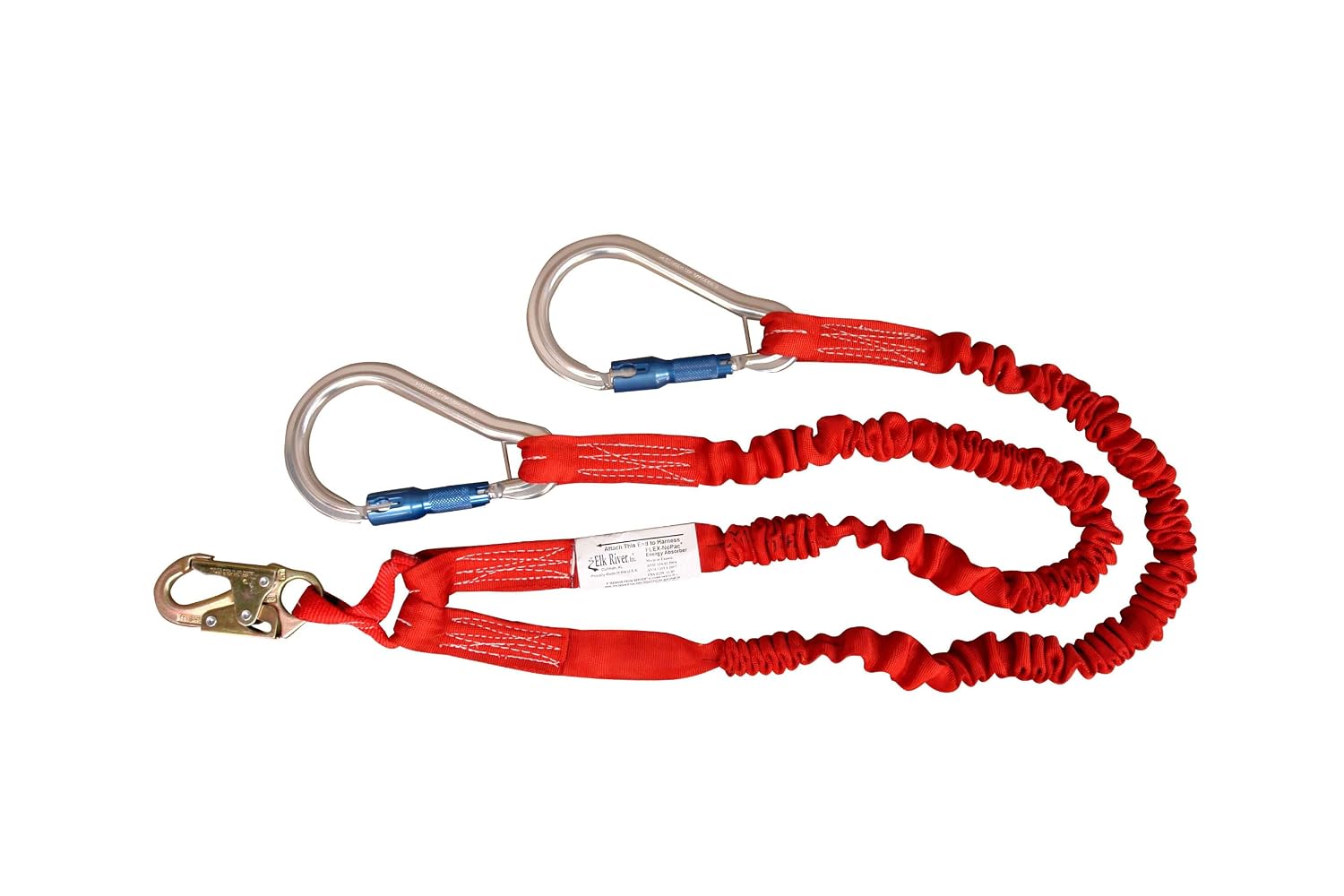 Elk River Flex-NoPac Twin-Leg Shock Absorbing Lanyard — 35416 product photo