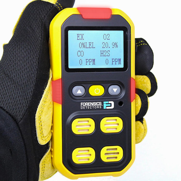 Forensics 4 Gas Meter — Confined-Space O2, CO, H2S & LEL Monitor product photo