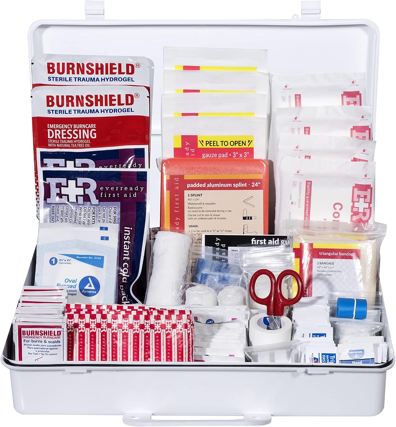 Ever Ready ANSI Class B First Aid Kit — 190-Piece, OSHA, Wall-Mountable (ERCBWM) product photo