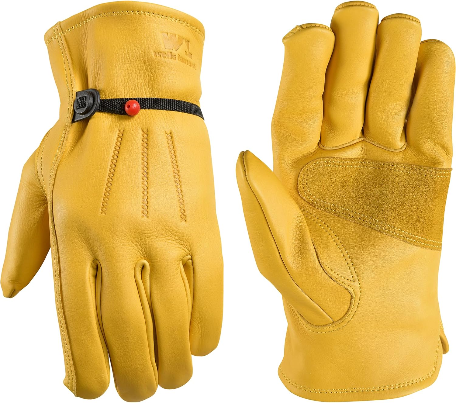 Wells Lamont Cowhide Leather Work Gloves — Hardware-Store Standard product photo