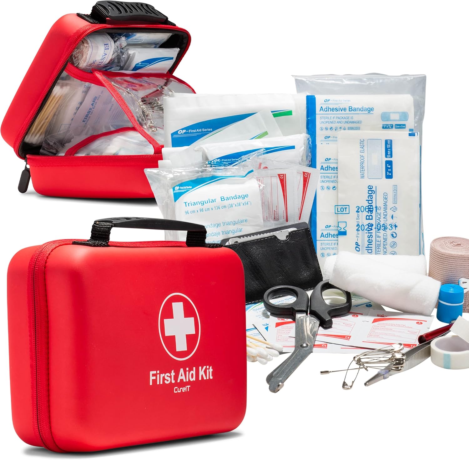 CureIT First Aid Kit, 230 Piece, Waterproof, All Purpose product photo