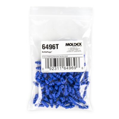 Moldex 6496T BattlePlugs Replacement Tips — Extra Small, 50 Pairs product photo