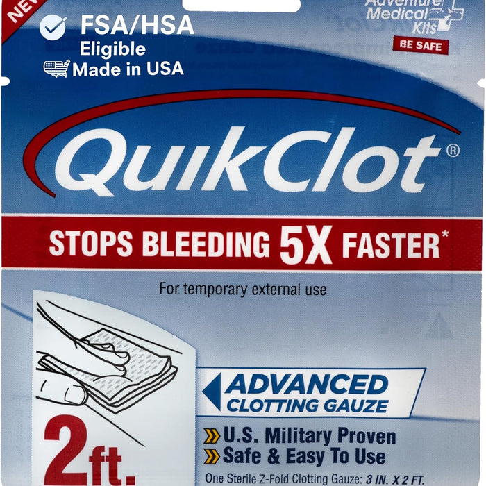 Adventure Medical Kits QuikClot Advanced Clotting Gauze product photo