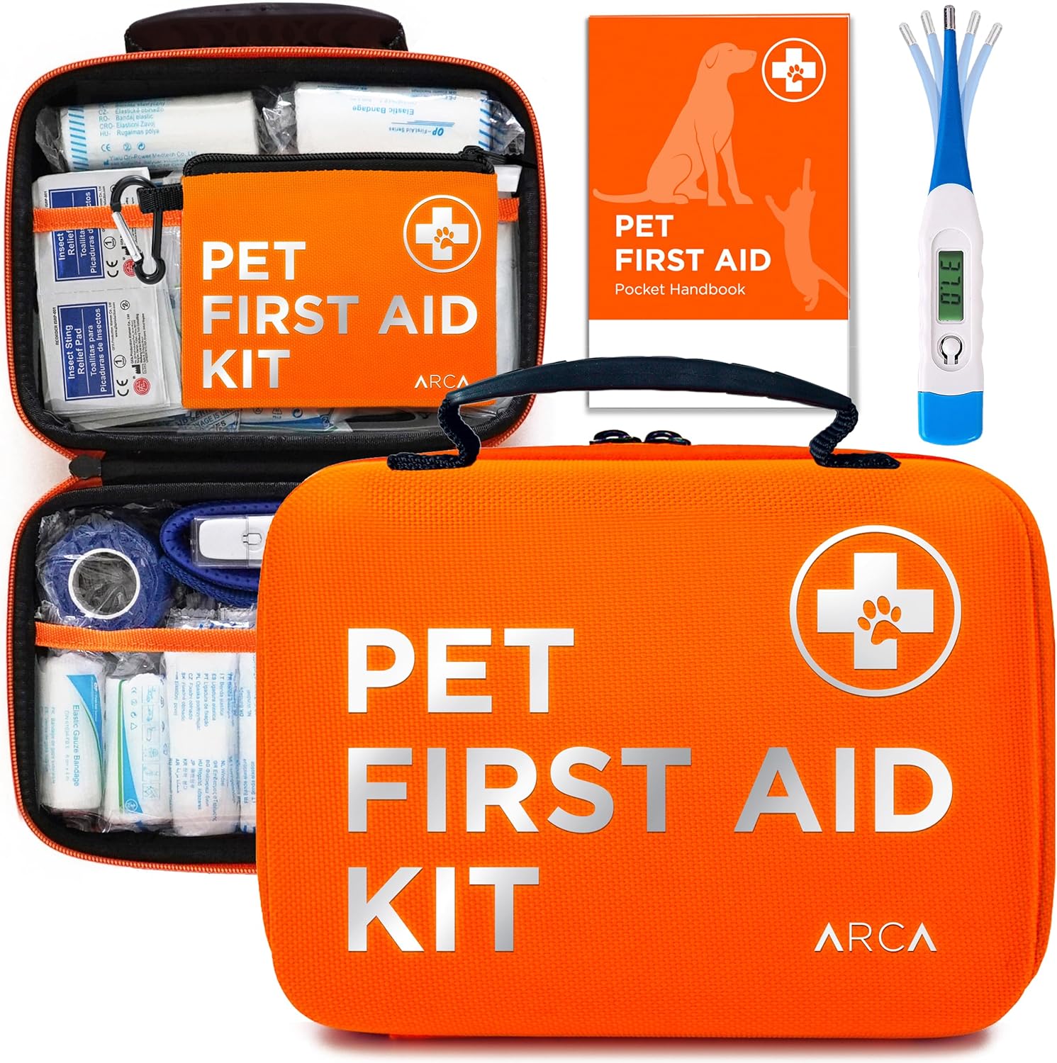 ARCA PET Cat & Dog First Aid Kit for Car, Pet Emergency Kit product photo