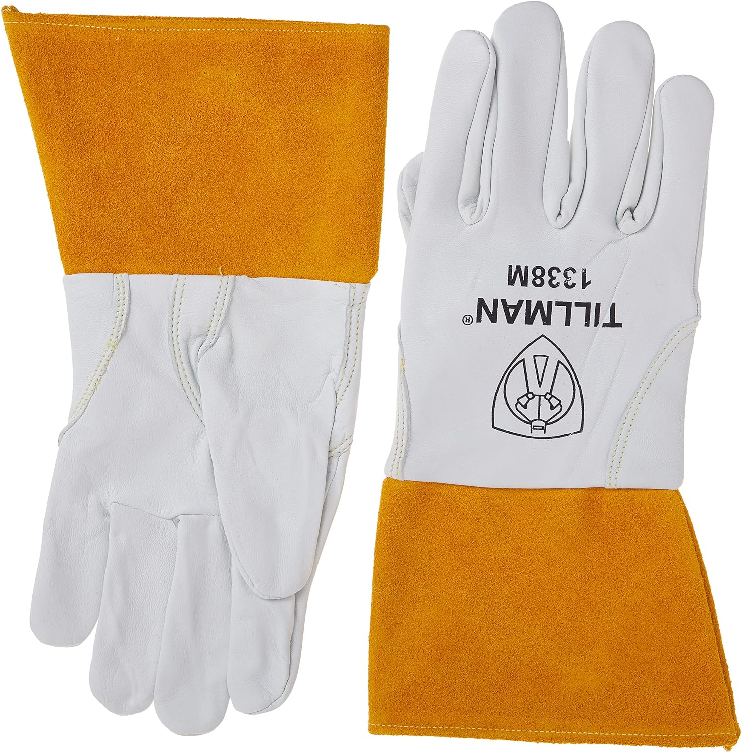 Tillman 1338 Goatskin TIG Welding Gloves — 4-Inch Cuff product photo