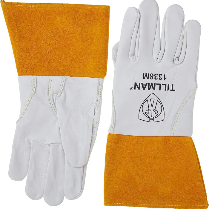 Tillman 1338 Goatskin TIG Welding Gloves — 4-Inch Cuff product photo