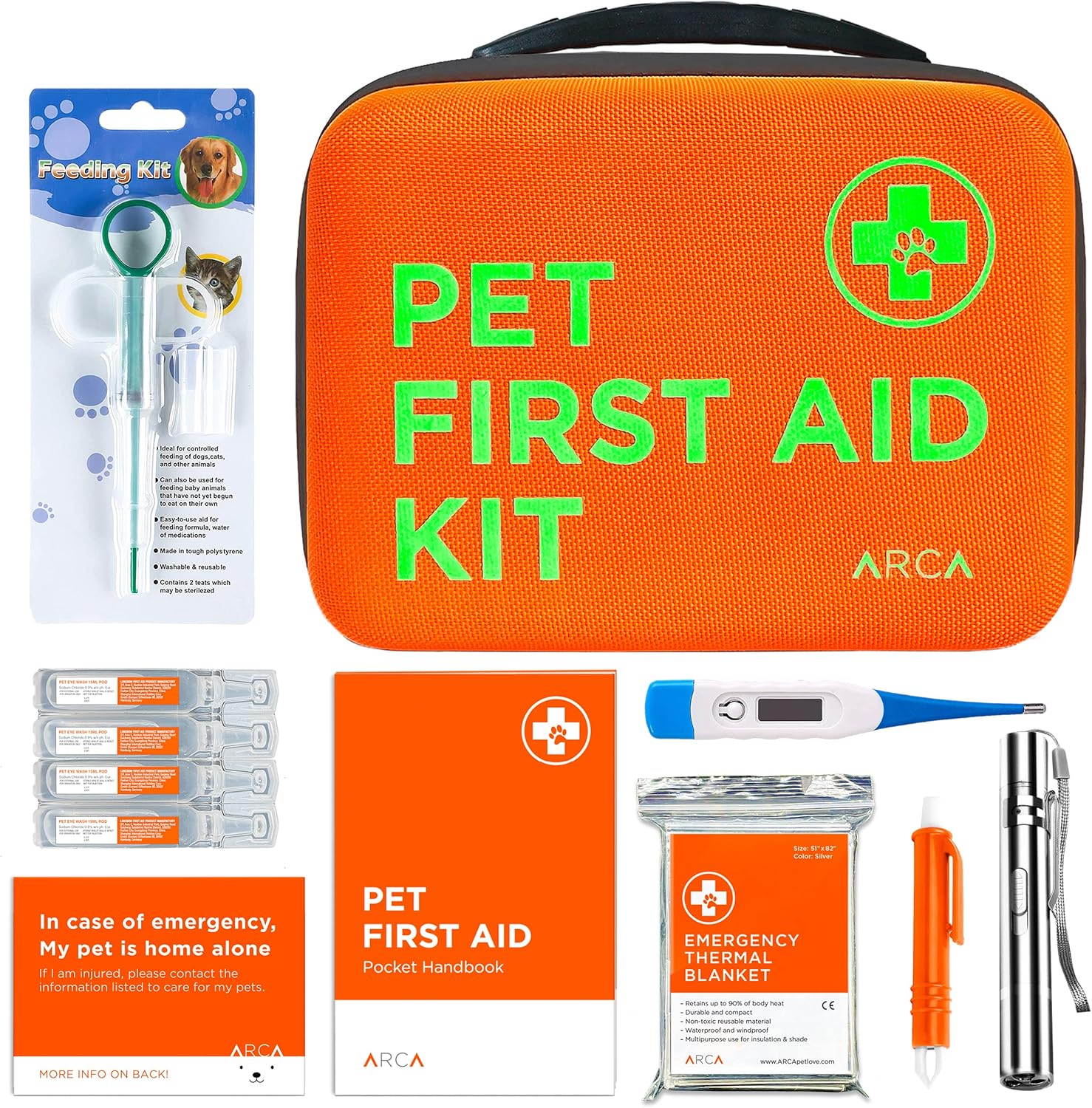 ARCA PET Cat & Dog First Aid Kit, High Visibility Reflective product photo