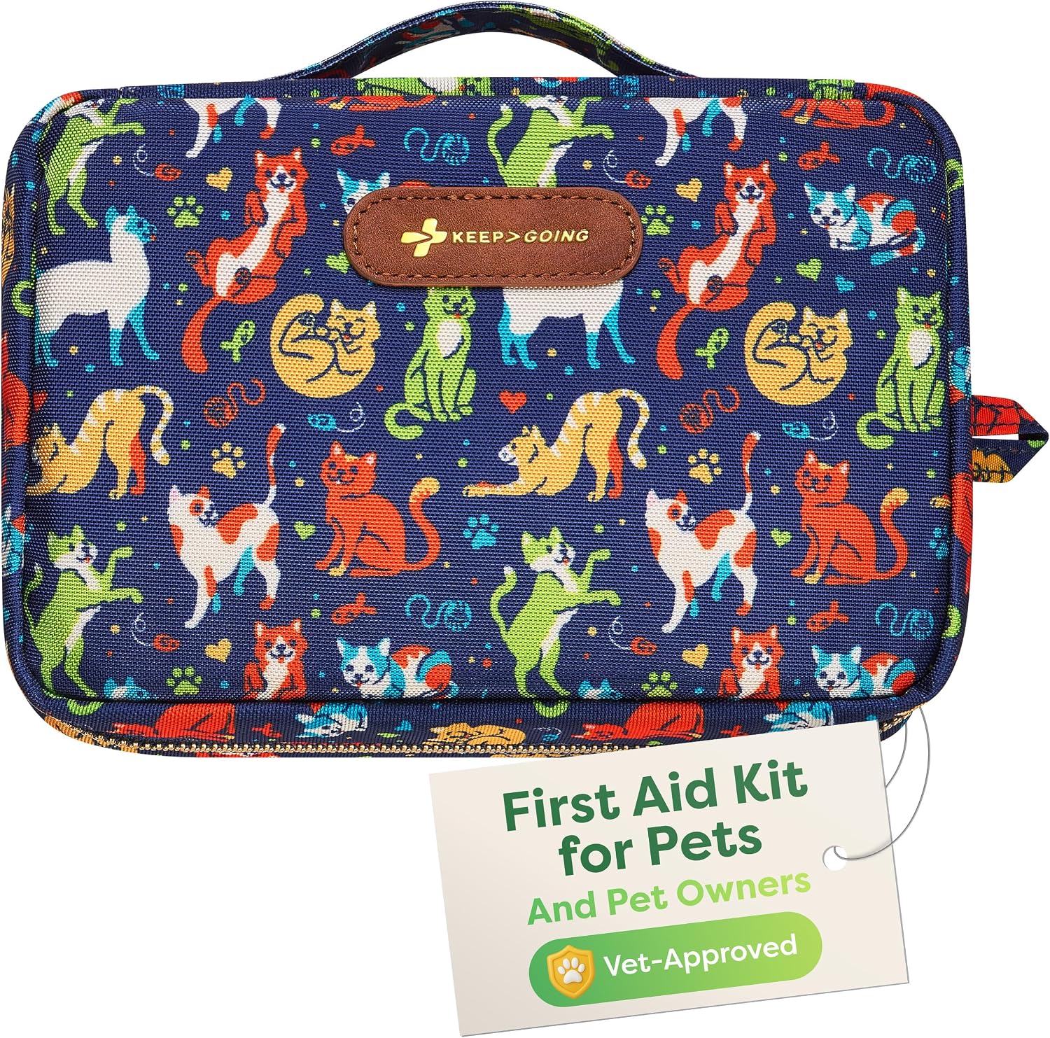 KeepGoing Pet First Aid Kit for Dogs & Cats, Emergency Kit for Travel product photo