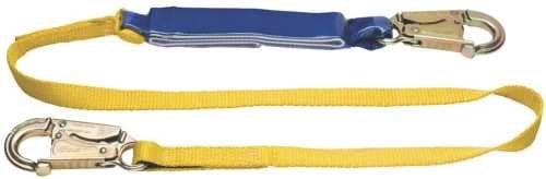 Werner C311100 DeCoil Shock Absorbing Lanyard — Single-Leg, 6 ft product photo