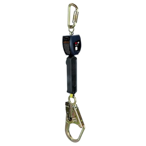 3M DBI-SALA Nano-Lok Self-Retracting Lifeline 3100522, 6 ft — Class 1 Personal SRL with Rebar Hook Interface product photo