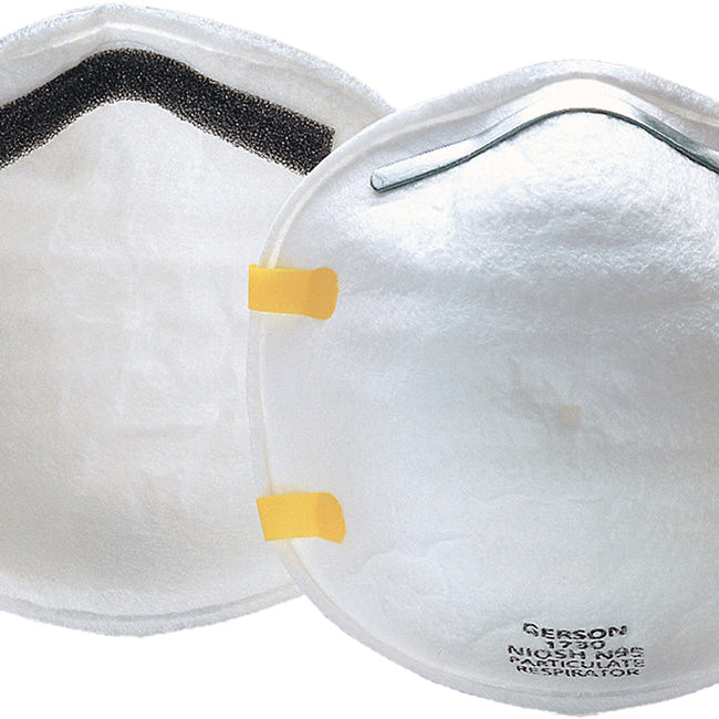 Gerson 1730 N95 molded cup particulate respirator, made in USA