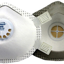 Gerson 1840 R95 particulate respirator with exhalation valve and full face gasket, made in USA