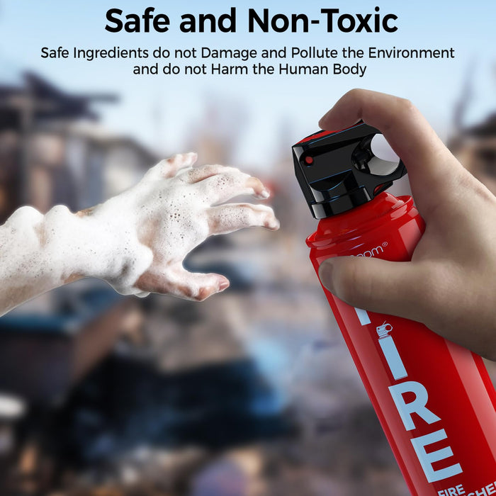 AmzBoom B0DJ1M79C4 Compact Water-Based Fire Extinguisher (1-Pack) product photo