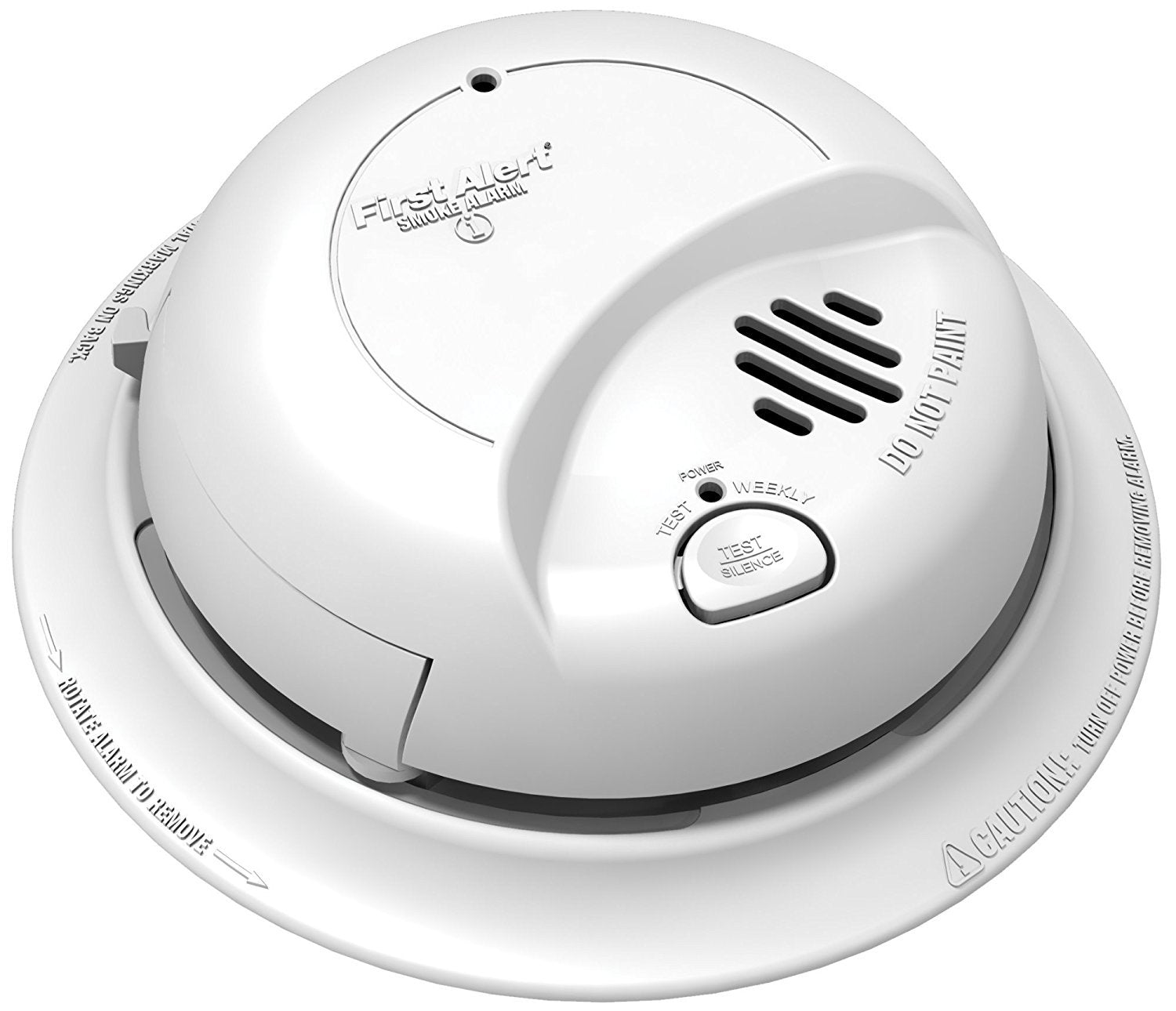 BRK 9120B Hardwired Ionization Smoke Alarm, Interconnectable with Battery Backup product photo