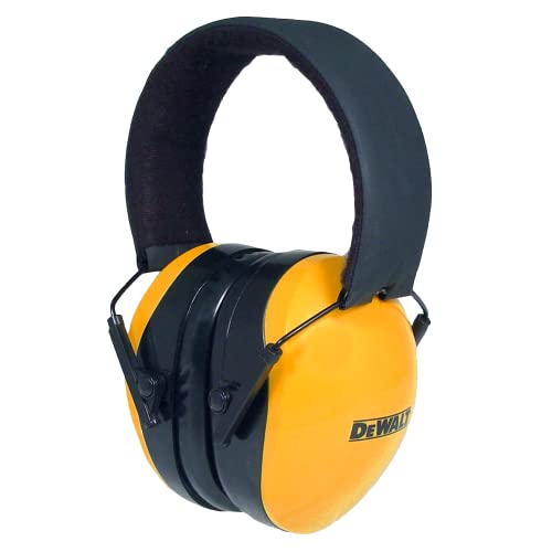 DEWALT DPG62-C Interceptor NRR 27 Electronic Ear Muffs (Over-the-Head, Yellow/Black) product photo