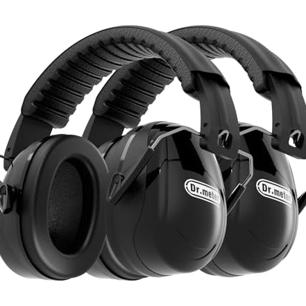 Dr.meter NRR 27 Ear Muffs — Adjustable Over-the-Head Hearing Protection (Adults & Kids) product photo