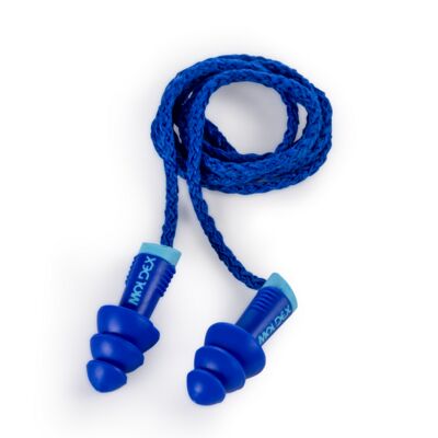 Moldex 6436 Alphas Corded Earplugs — NRR 27 (Metal-Detectable) product photo