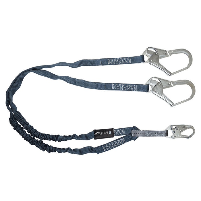FallTech 8259Y3 Internal Y-Leg Shock Absorbing Lanyard with Rebar Hooks product photo