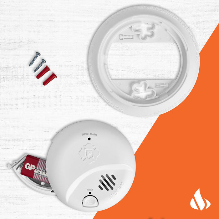 First Alert SMI100 Ionization Smoke Alarm — Battery Operated (Single Sensor) product photo