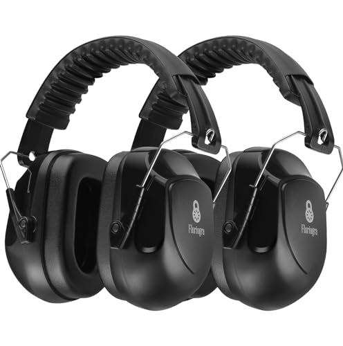 Floriogra 34dB Electronic Ear Muffs (2-Pack) — NRR 34 Shooting Hearing Protection product photo