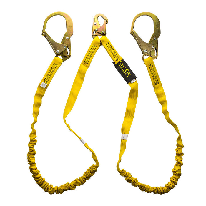 Guardian 11203 Internal Dual-Leg Rebar Hook Lanyard — 100% Tie-Off product photo