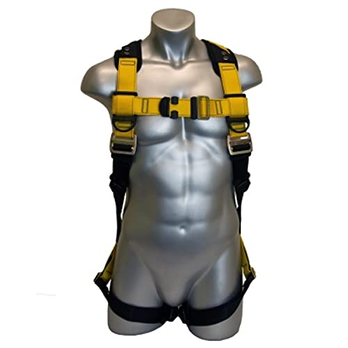 Guardian Fall Protection 37100 Series 3 Full Body Harness (X-Small/Small) — Dorsal D-Ring Fall Arrest Harness product photo