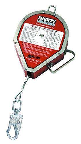 Honeywell Miller MightyLite RL50G-Z7LE Self-Retracting Lifeline, 50 ft (Galvanized Cable SRL) product photo
