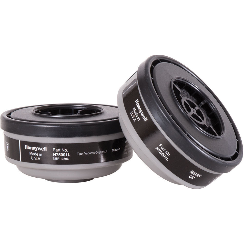 Honeywell North N75001L Organic Vapor Cartridge — North Bayonet Respirator Cartridge product photo