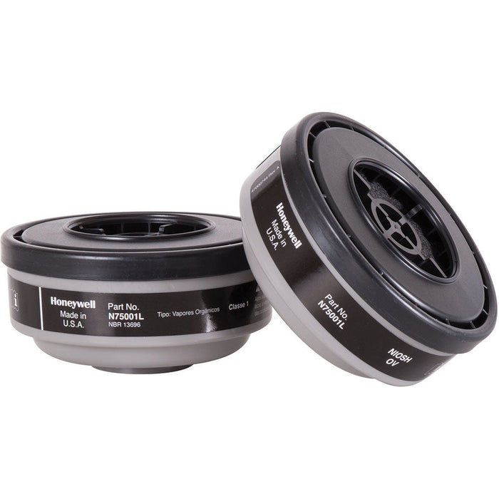 Honeywell North N75001L Organic Vapor Cartridge — North Bayonet Respirator Cartridge product photo