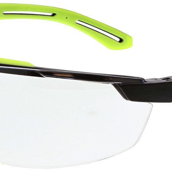 MCR Klondike KD7R Ratchet-Temple Safety Glasses — ANSI Z87.1+ Wide-Wrap product photo