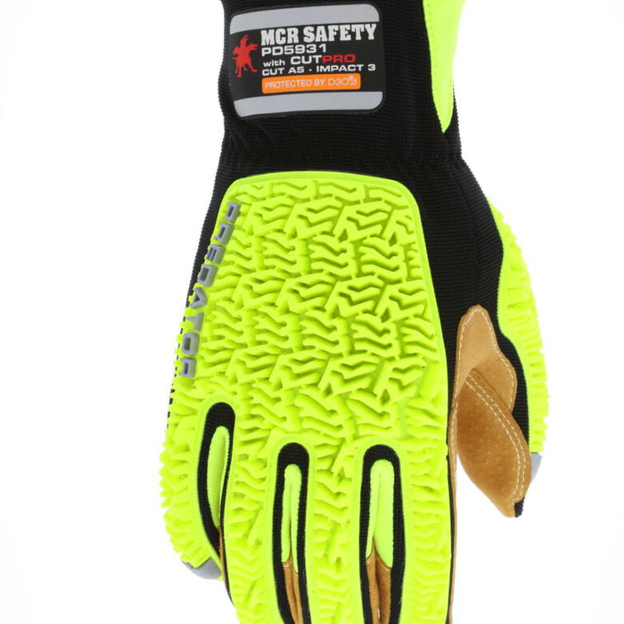 MCR Safety PD5931 Predator Impact Gloves (Back-of-Hand TPR) product photo