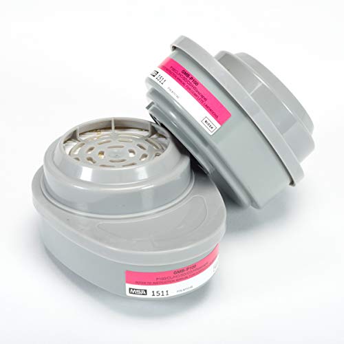 MSA Advantage GMB/P100 Respirator Cartridge — Acid Gas/P100 (MSA Advantage) product photo