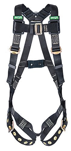 MSA Safety 10163238 Workman Arc Flash Full Body Harness (Standard) — Non-Conductive PPE for Fall Arrest product photo