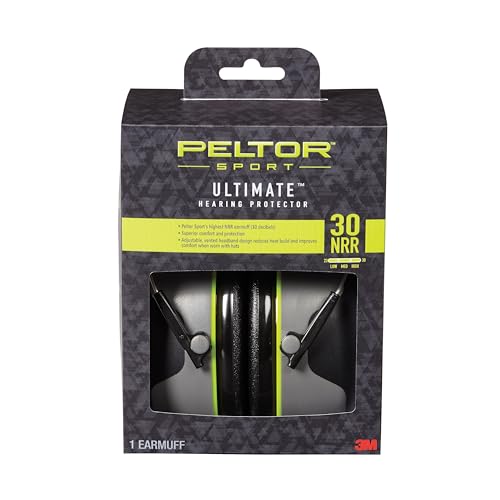 Peltor Sport Ultimate Electronic Ear Muffs, NRR 27 dB (Over-the-Head, Hearing Amplification) product photo